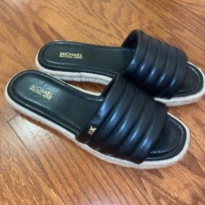 Black Michael Kors sandals
